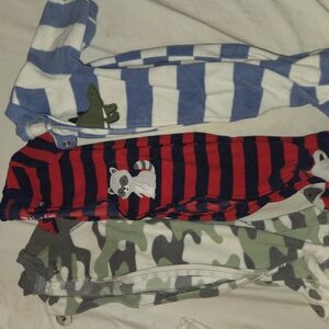 Carter's Blue and Red Pajama Sets for Cozy Nights